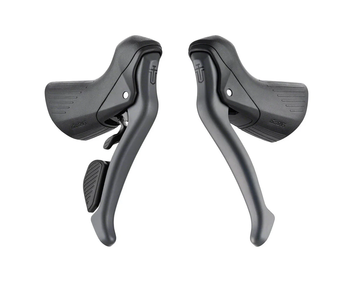 Microshift Sword Drop Bar Brake/Shift Levers (Version B) (Grey) (Pair) (1 x 10 Speed)